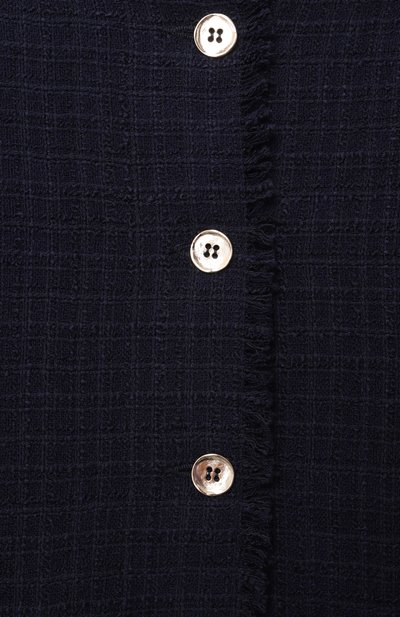 Твидовый жакет IL GUFO, арт. P25GR217C5052/16A, фото 3