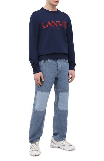 Хлопковый свитшот LANVIN, арт. RM-JE0016-JR32-P21, фото 2