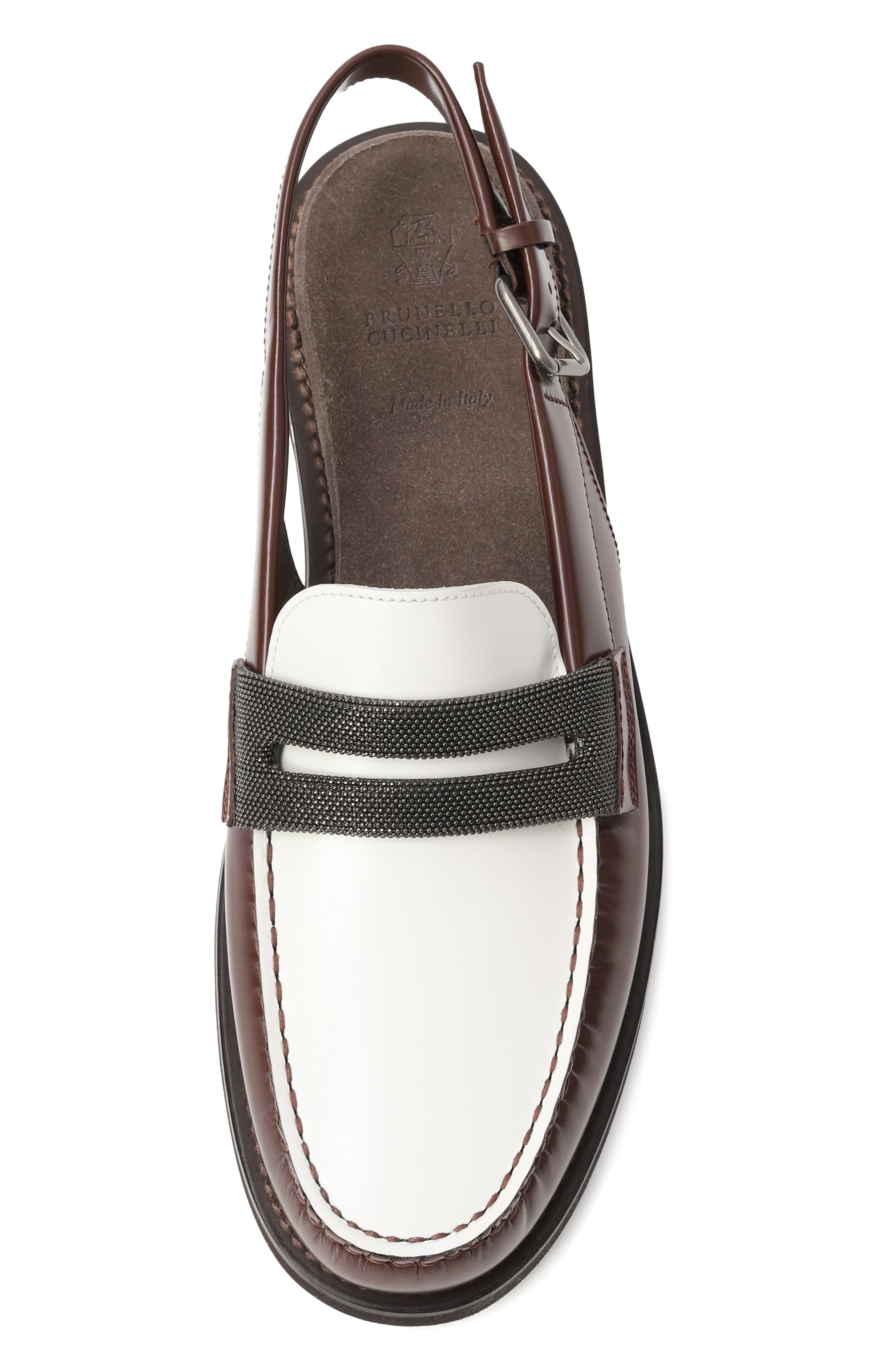 Кожаные пенни-лоферы BRUNELLO CUCINELLI, арт. MZVNG2871, фото 6