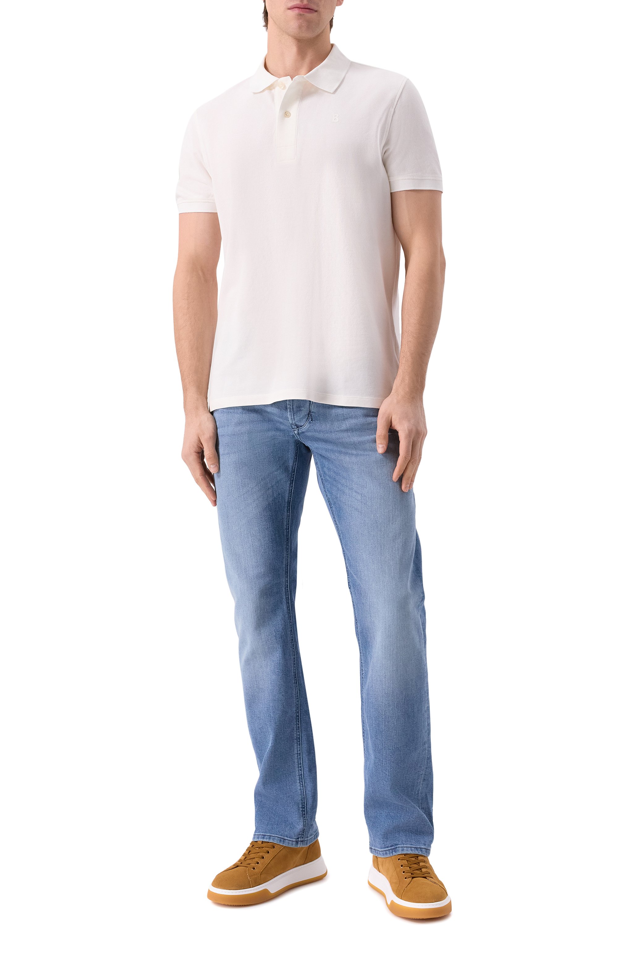 Хлопковое поло BOGNER, арт. 58267371, фото 2