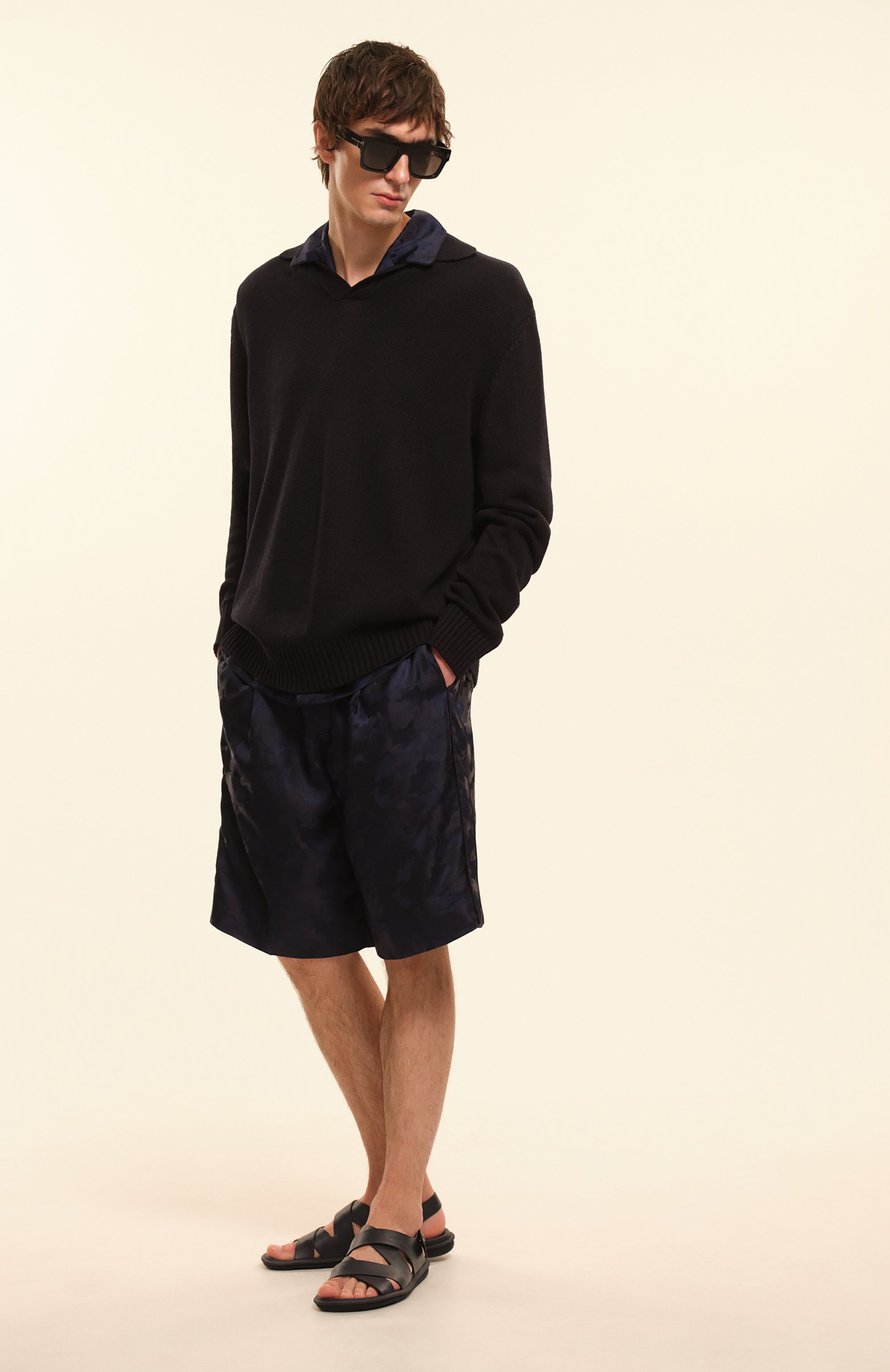 Кожаные сандалии GIORGIO ARMANI, арт. X2P092/XF731, фото 8