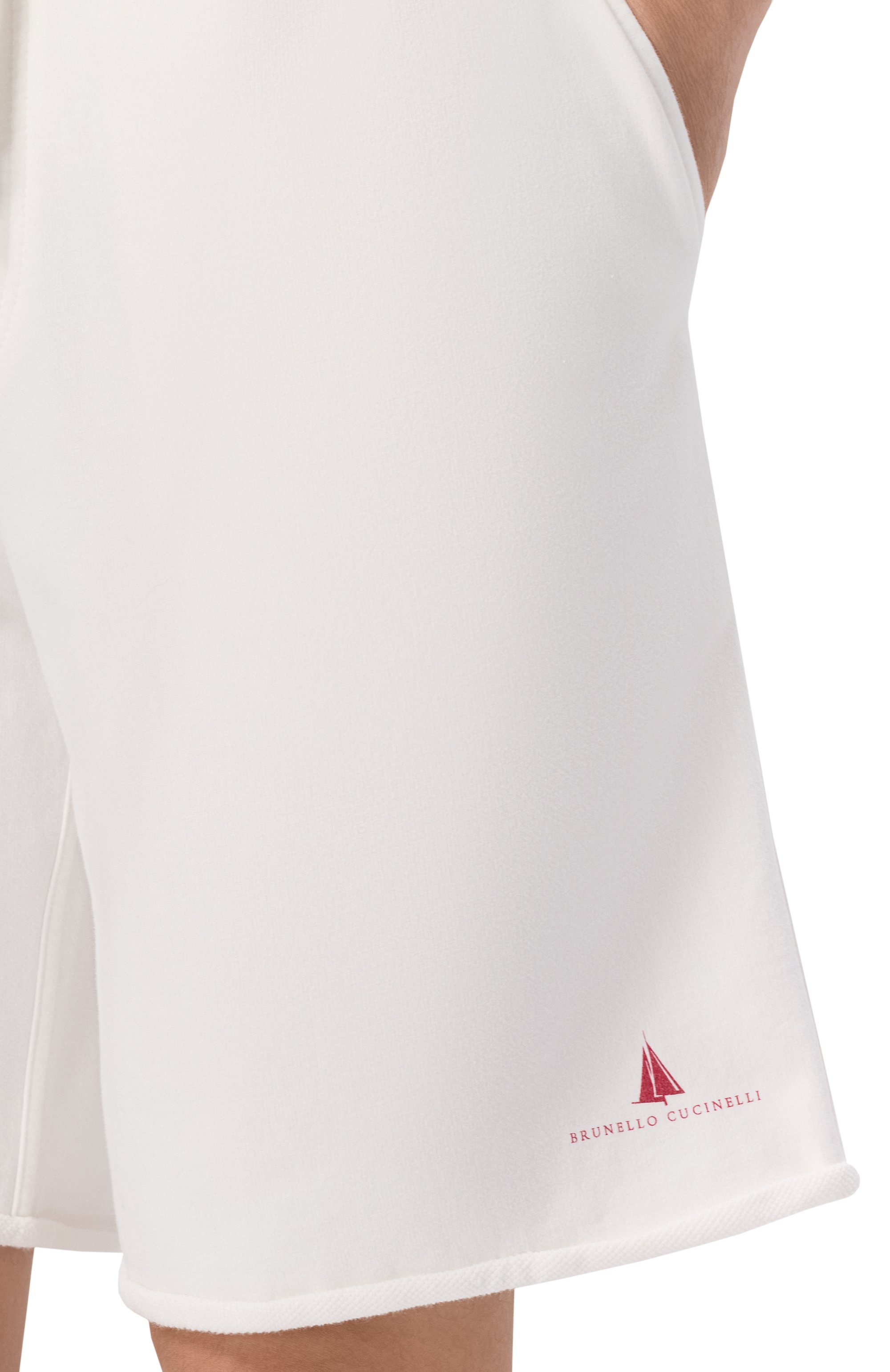 Хлопковые шорты BRUNELLO CUCINELLI, арт. MP8633238G, фото 5