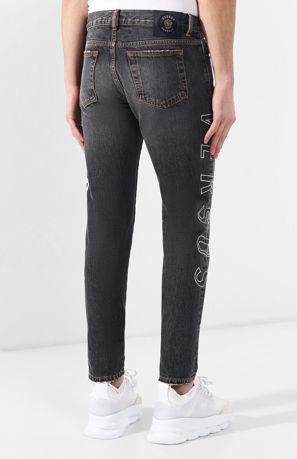 Джинсы прямого кроя VERSUS VERSACE, арт. BU40553/BT10948, фото 4