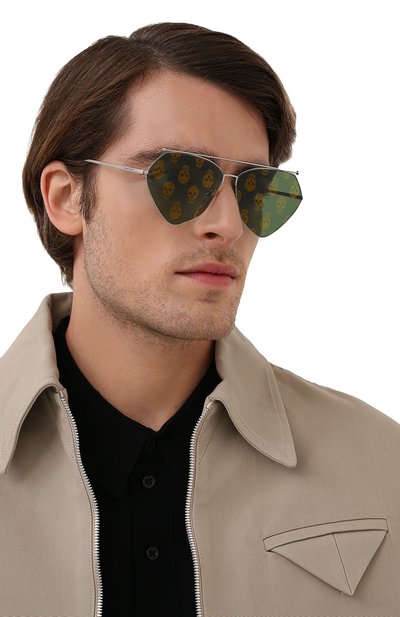 Солнцезащитные очки ALEXANDER MCQUEEN, арт. AM0317S 003, фото 3