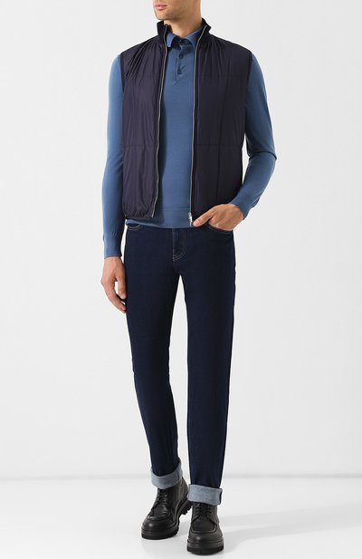 Шерстяное поло с длинными рукавами ZEGNA, арт. URM00/132, фото 2