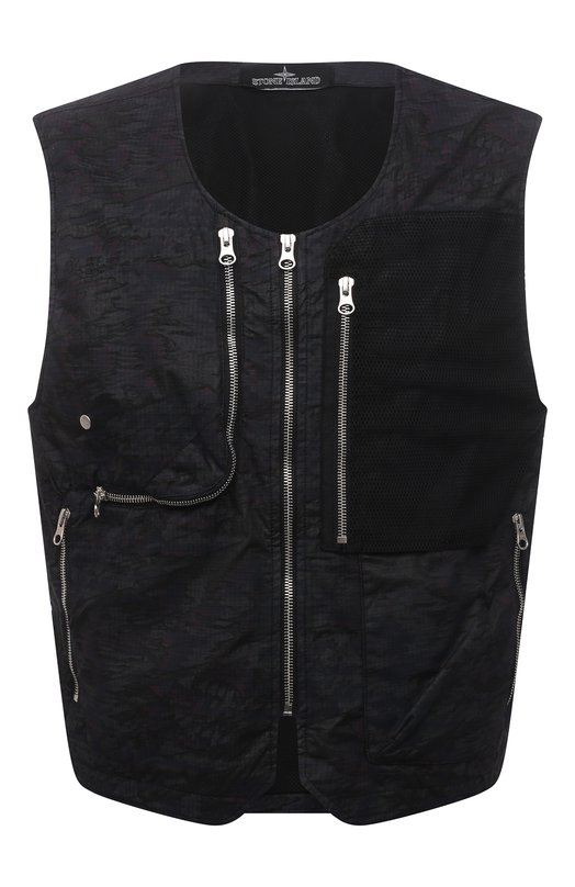 Жилет Stone Island Shadow Project 7419G0103 Чёрный 7419G0103