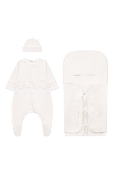 Хлопковый комплект на выписку CHEPE, арт. 071059