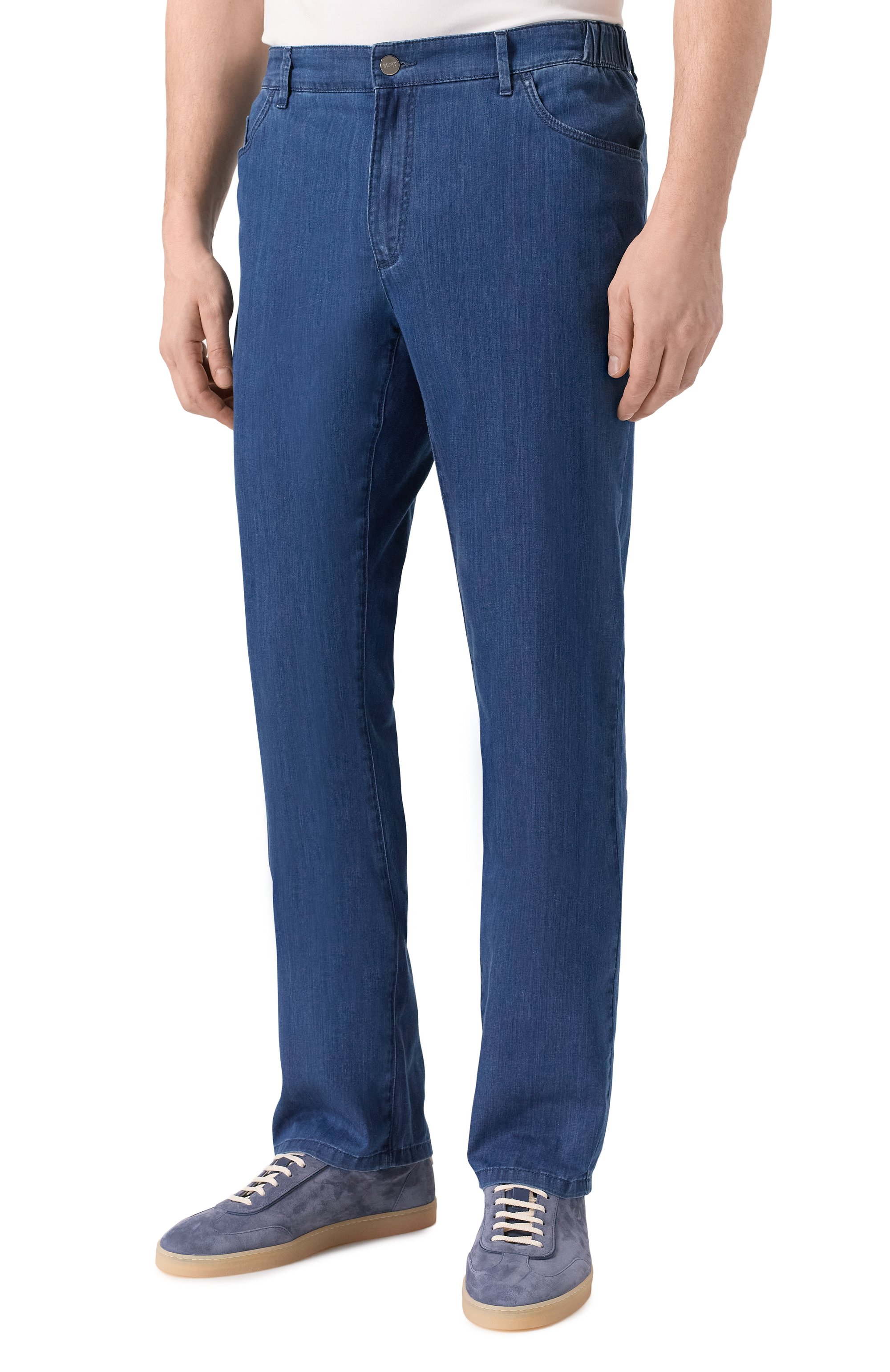 Джинсы MVST синего цвета по цене 87600 руб., арт. M26CSMT401/T38BL, фото 3 Джинсы MVST, арт. M26CSMT401/T38BL, фото 3