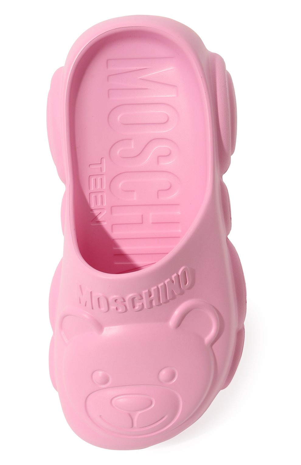 Сабо MOSCHINO розового цвета по цене 16100 руб., арт. 74496/28-35, фото 4 Сабо MOSCHINO, арт. 74496/28-35, фото 4