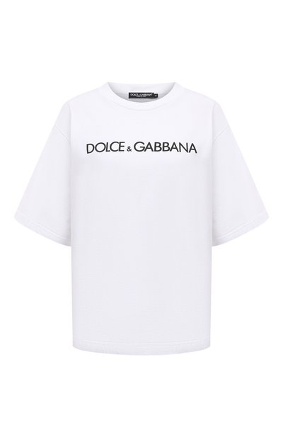 Хлопковая футболка DOLCE & GABBANA, арт. F8U10T/G7H4P, фото 1