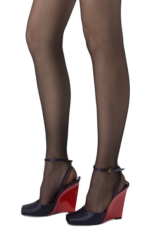 Текстильные туфли Orhand 110 Saint Laurent 818007/9QNA0 Синий  818007/9QNA0 Фото 3