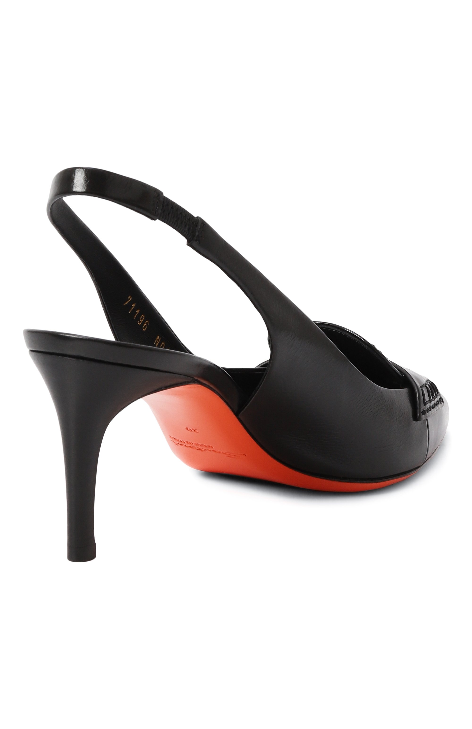 Кожаные туфли SANTONI, арт. WDLG71196HI4NKPN, фото 5