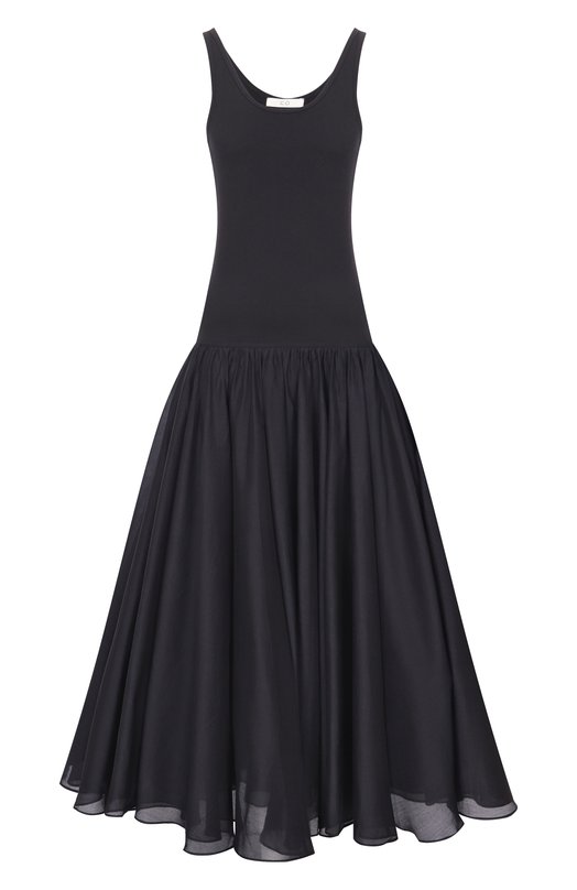 Комбинированное платье Co 4496CSVS-S26 Чёрный 4496CSVS-S26