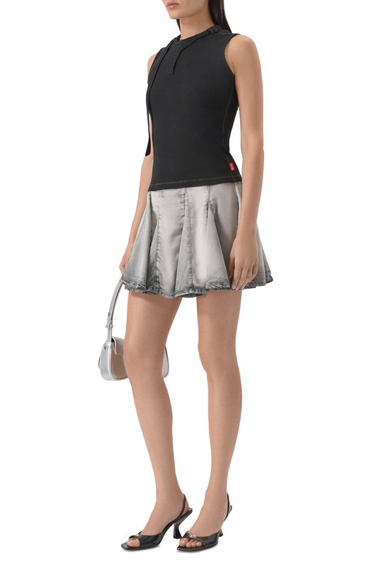 Джинсовая юбка De-Spiki Diesel A23863/068WG Серый  A23863/068WG Фото 2