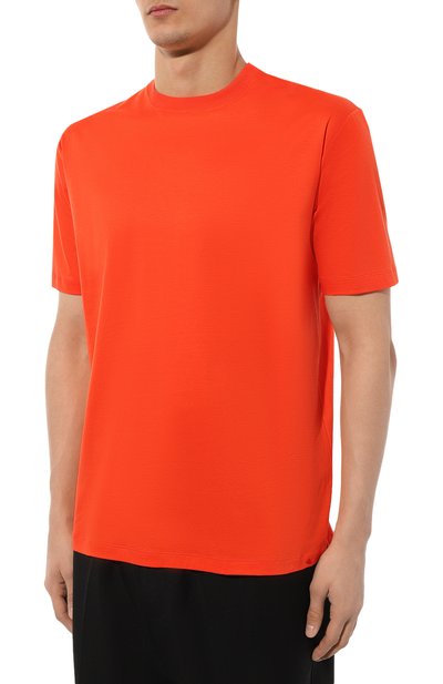 Хлопковая футболка KITON, арт. UMC023H08800, фото 3