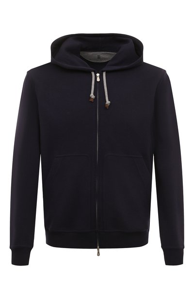 Хлопковая толстовка BRUNELLO CUCINELLI, арт. M0T359069G, фото 1