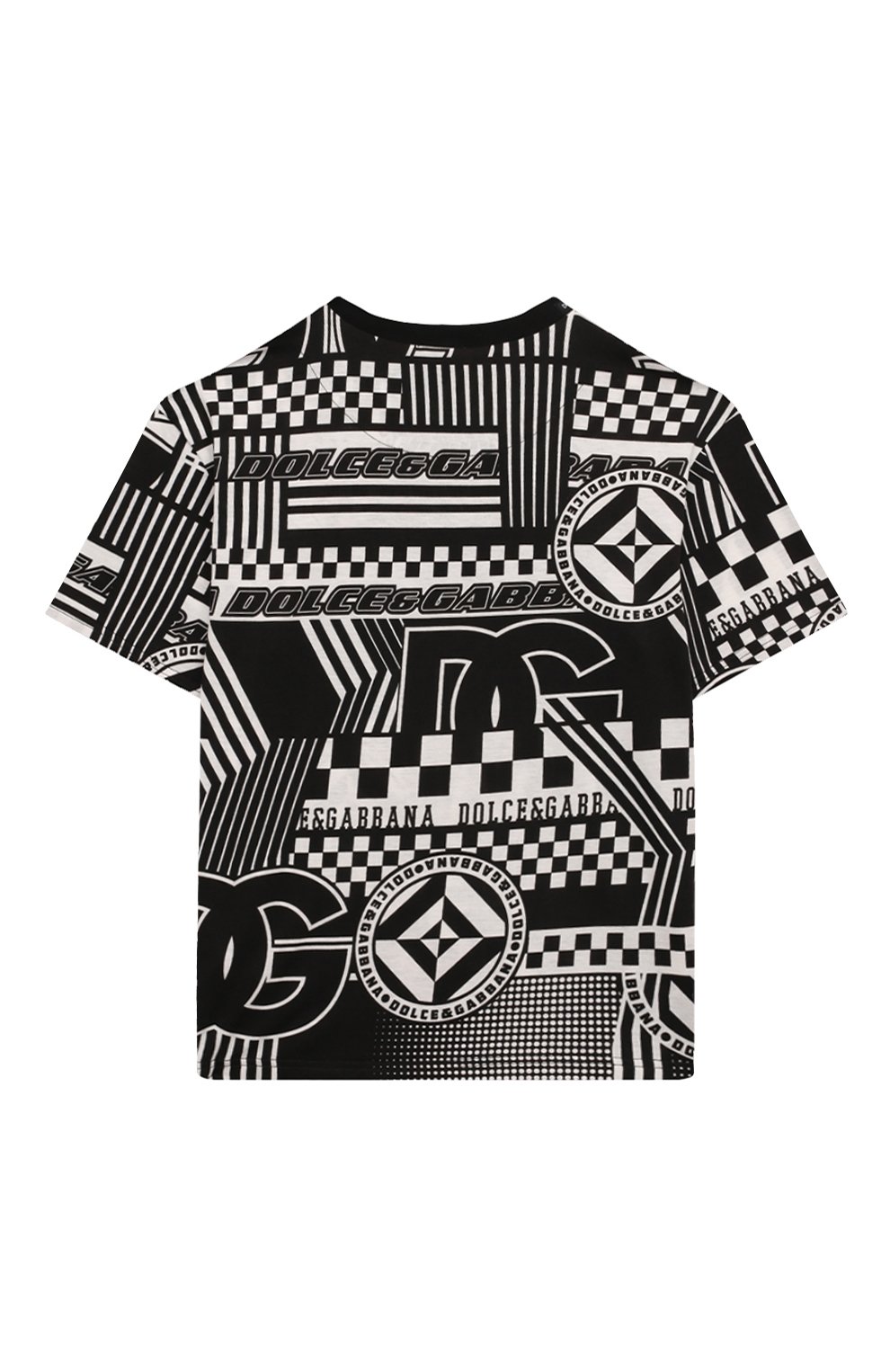 Хлопковая футболка DOLCE & GABBANA, арт. L4JTHV/II7FA, фото 2