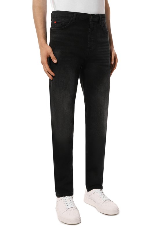 Джинсы Tapered fit HUGO 50517492 Серый  50517492 Фото 3