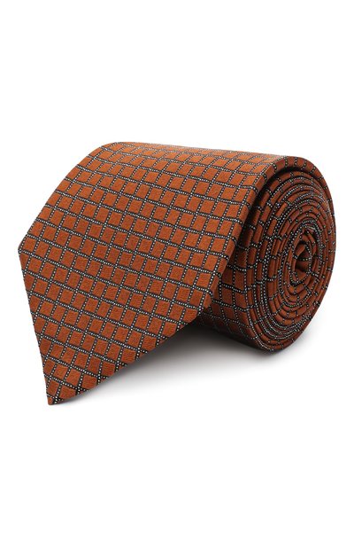 Мужской шелковый галстук ZEGNA, арт. Z8D74/1UM