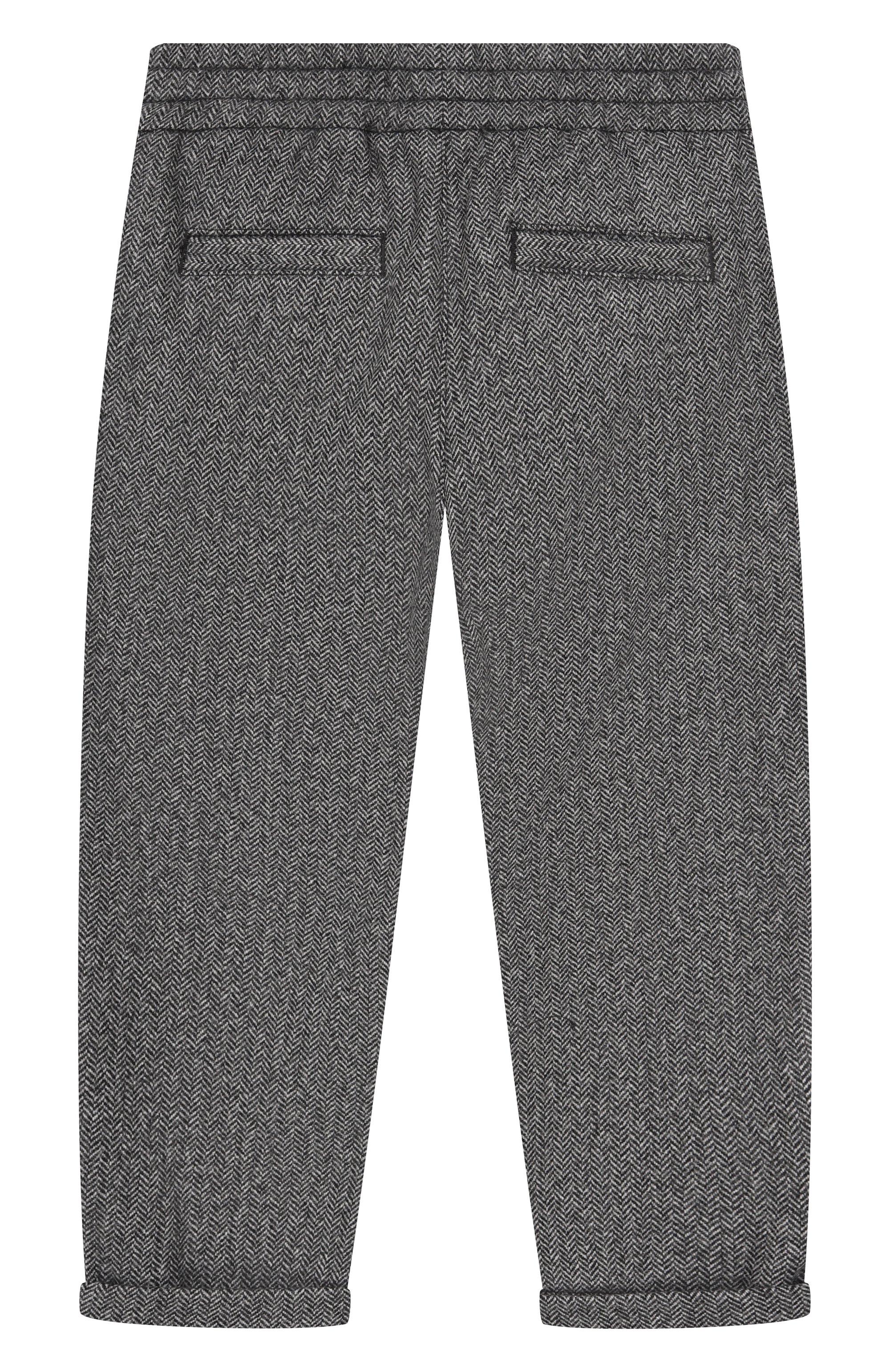 Шерстяные брюки DOLCE & GABBANA, арт. L45P05/FCMDE/2-6, фото 2