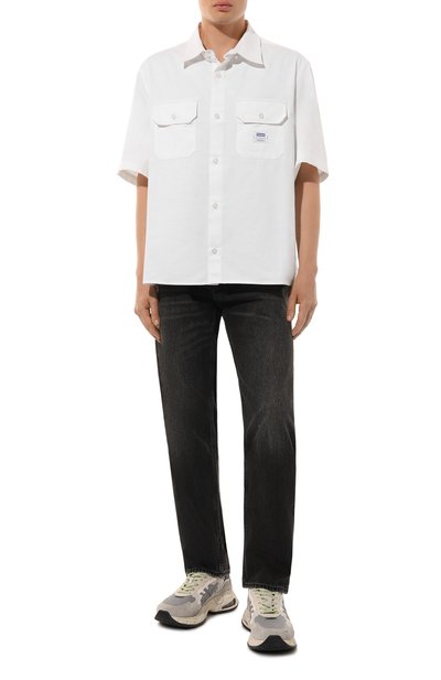 Хлопковая рубашка HUGO BLUE, арт. 50517871, фото 2