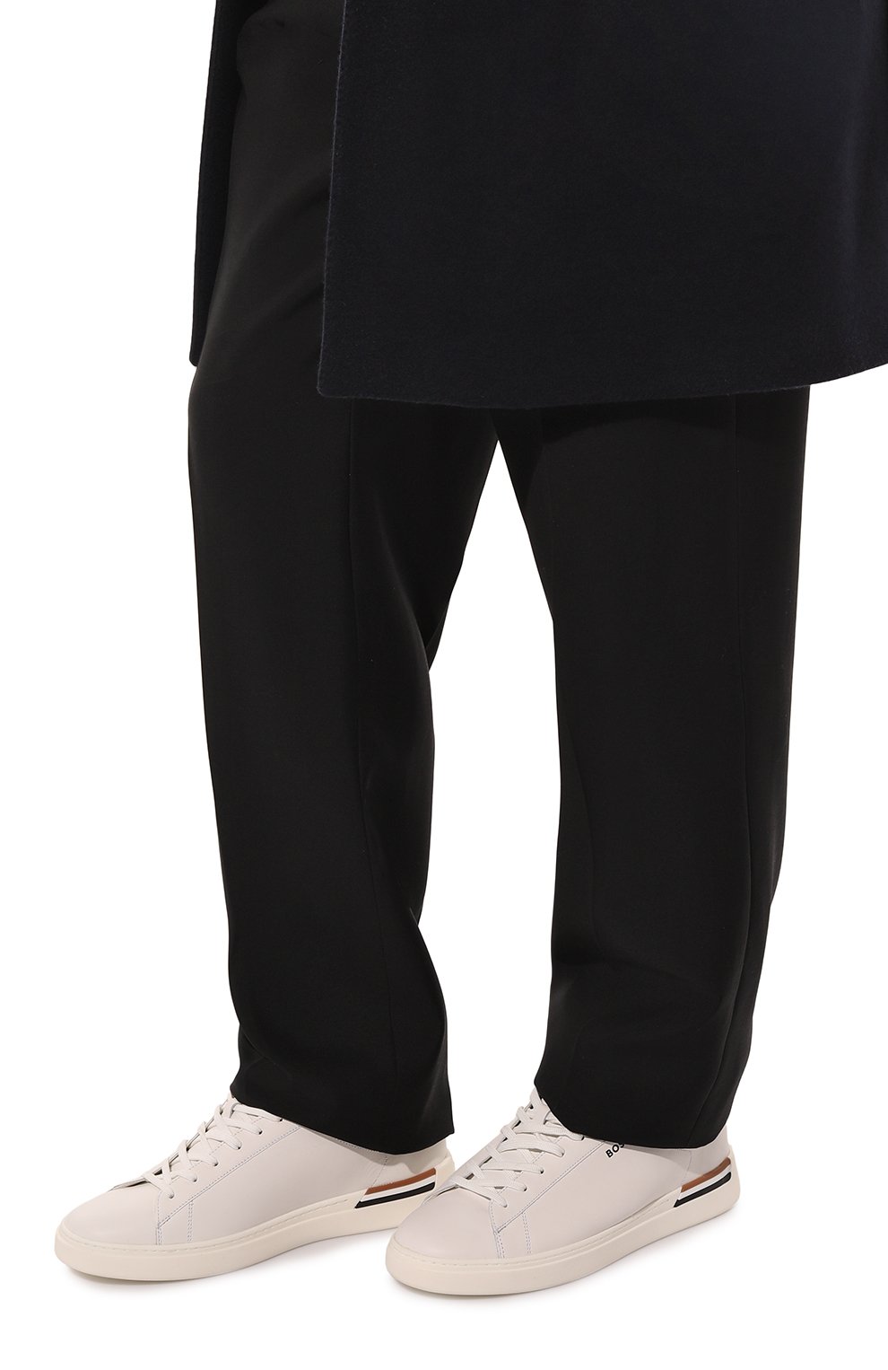 Кожаные кеды BOSS, арт. 50493242, фото 3