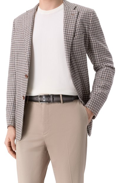 Кожаный ремень SANTONI, арт. CM35VC003B91EVVD, фото 2