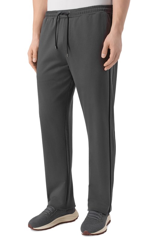 Хлопковые брюки Bogner 18841908 Серый  18841908 Фото 3