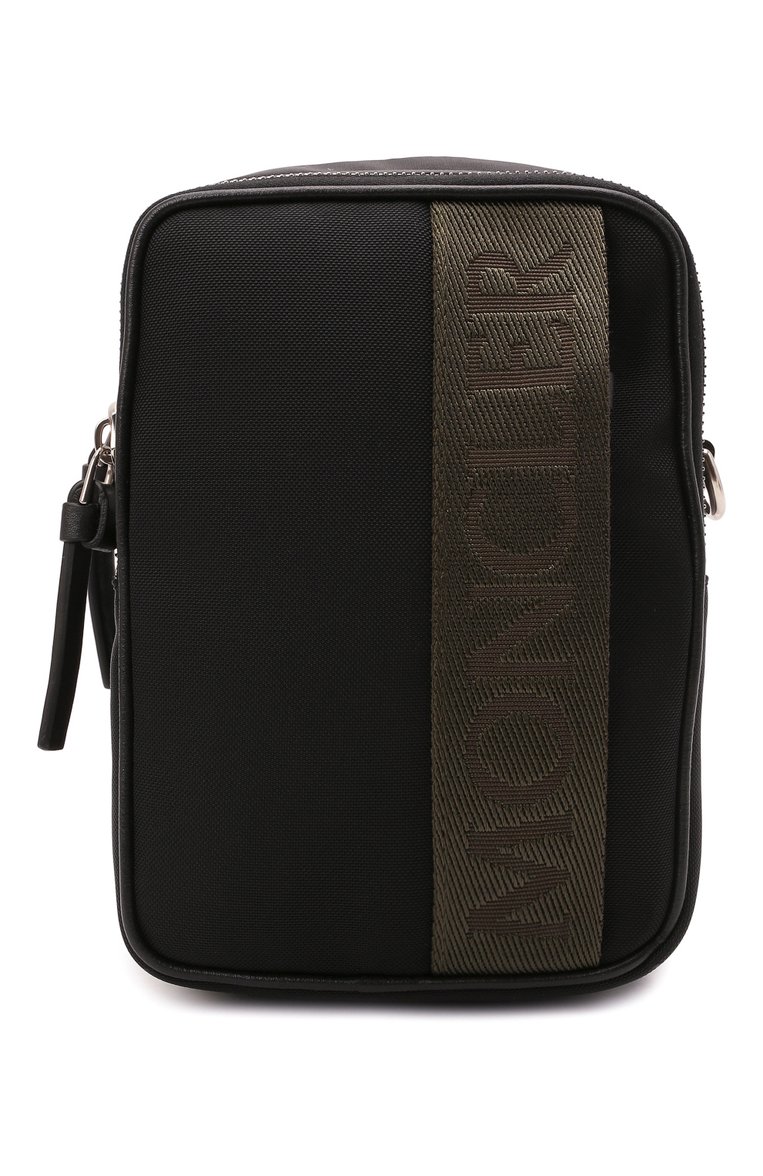 Мужская текстильная сумка detour MONCLER черного цвета, арт. G2-09A-5L700-00-5959V | Фото 1 (Материал: Текстиль; Ремень/цепочка: На ремешке; Размер: mini)