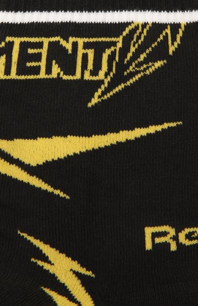 Хлопковые носки VETEMENTS черного цвета по цене 14750 руб., арт. UE51S0200B 1053/W, фото 2 Хлопковые носки VETEMENTS, арт. UE51S0200B 1053/W, фото 2