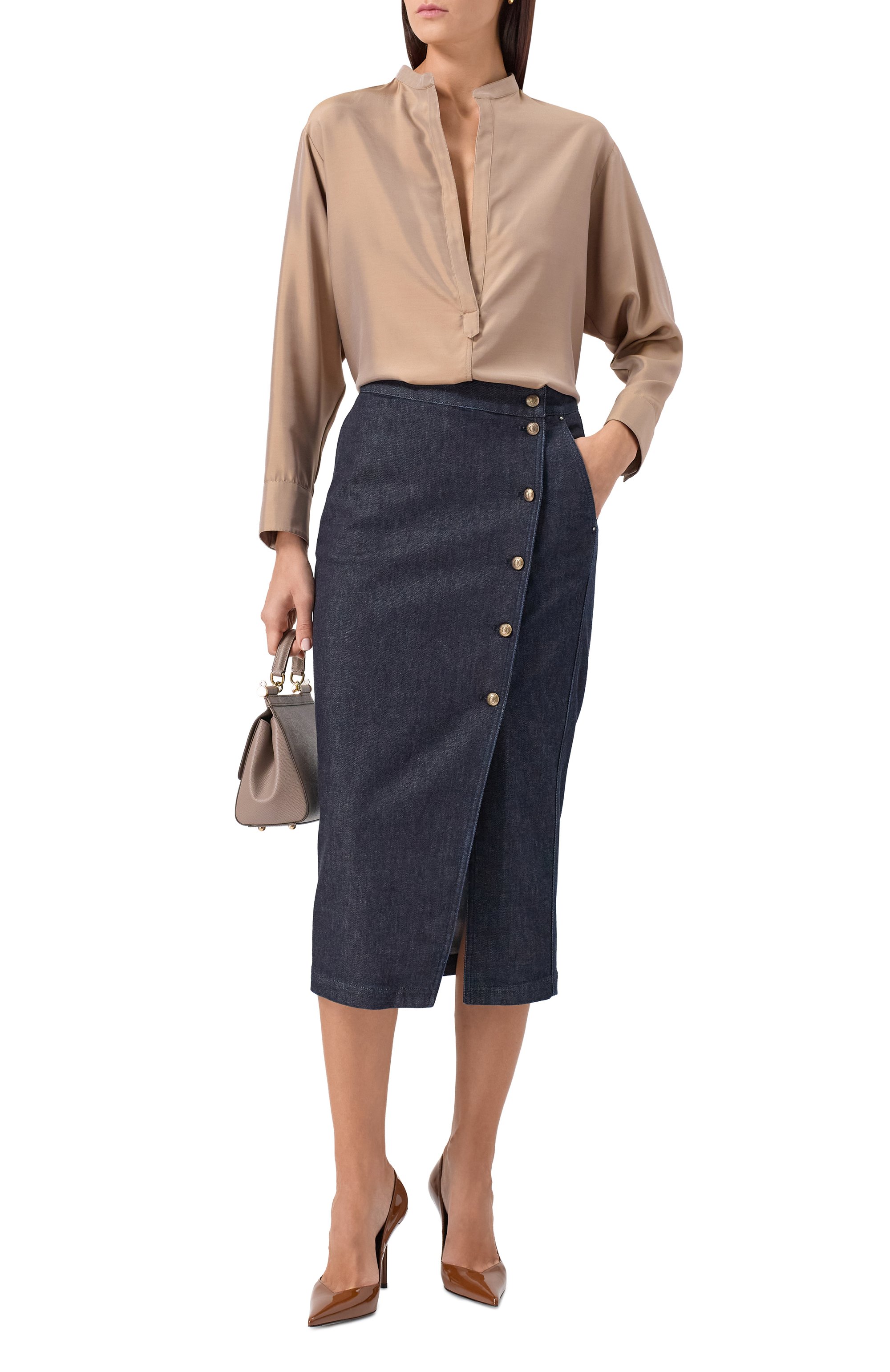 Джинсовая юбка GIORGIO ARMANI, арт. GW001777/AF19735, фото 2