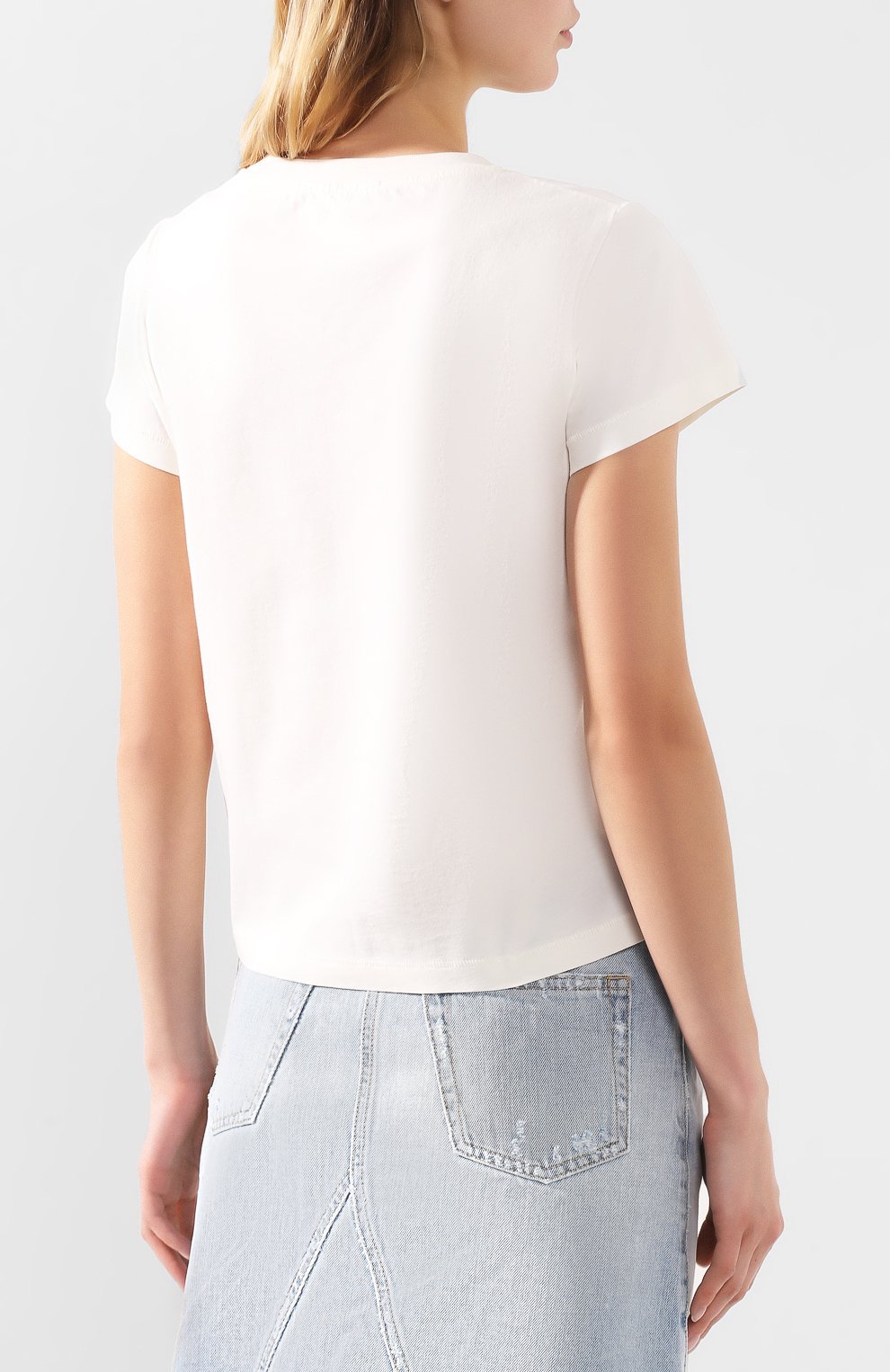 Хлопковая футболка HELMUT LANG, арт. K01DW504, фото 4