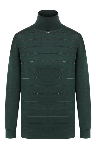 Женская водолазка из смеси кашемира и шелка BRUNELLO CUCINELLI, арт. M13830813