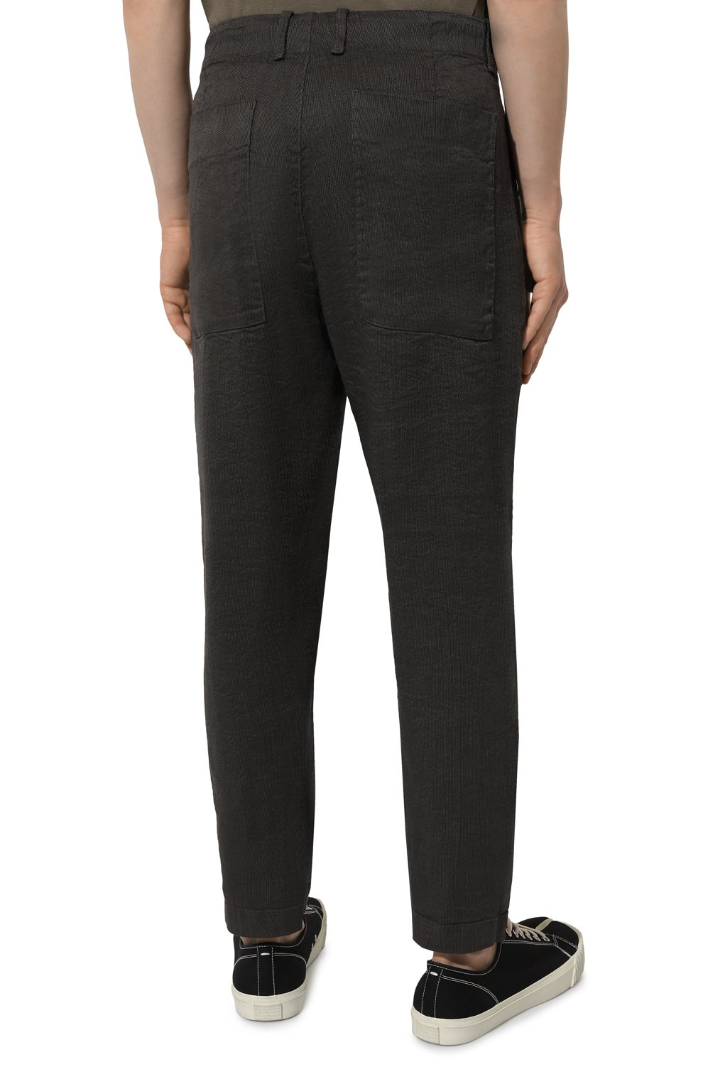 Брюки изо льна и вискозы TRANSIT, арт. CFUTRWH170, фото 4