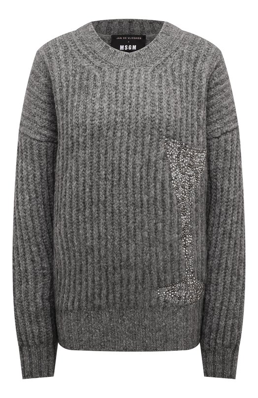Свитер MSGM 3742MDM207A/247984 Серый 3742MDM207A/247984