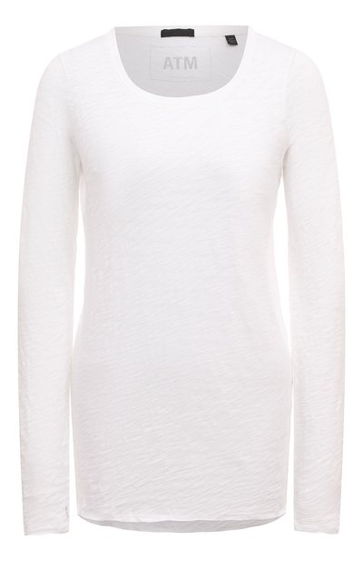 Хлопковый лонгслив ATM ANTHONY THOMAS MELILLO, арт. AW1047-FK, фото 1