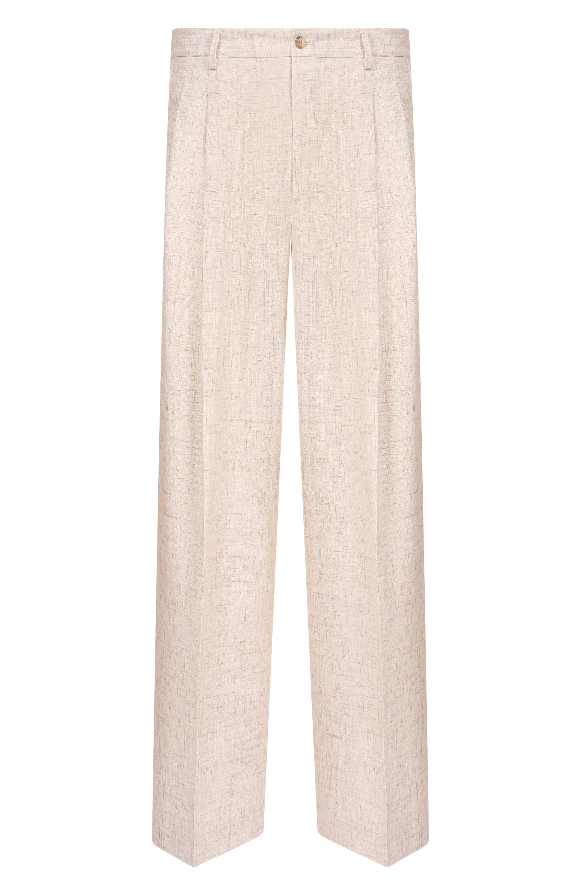 Брюки из вискозы и льна DOLCE & GABBANA, арт. GP20WT/HUMWB, фото 1
