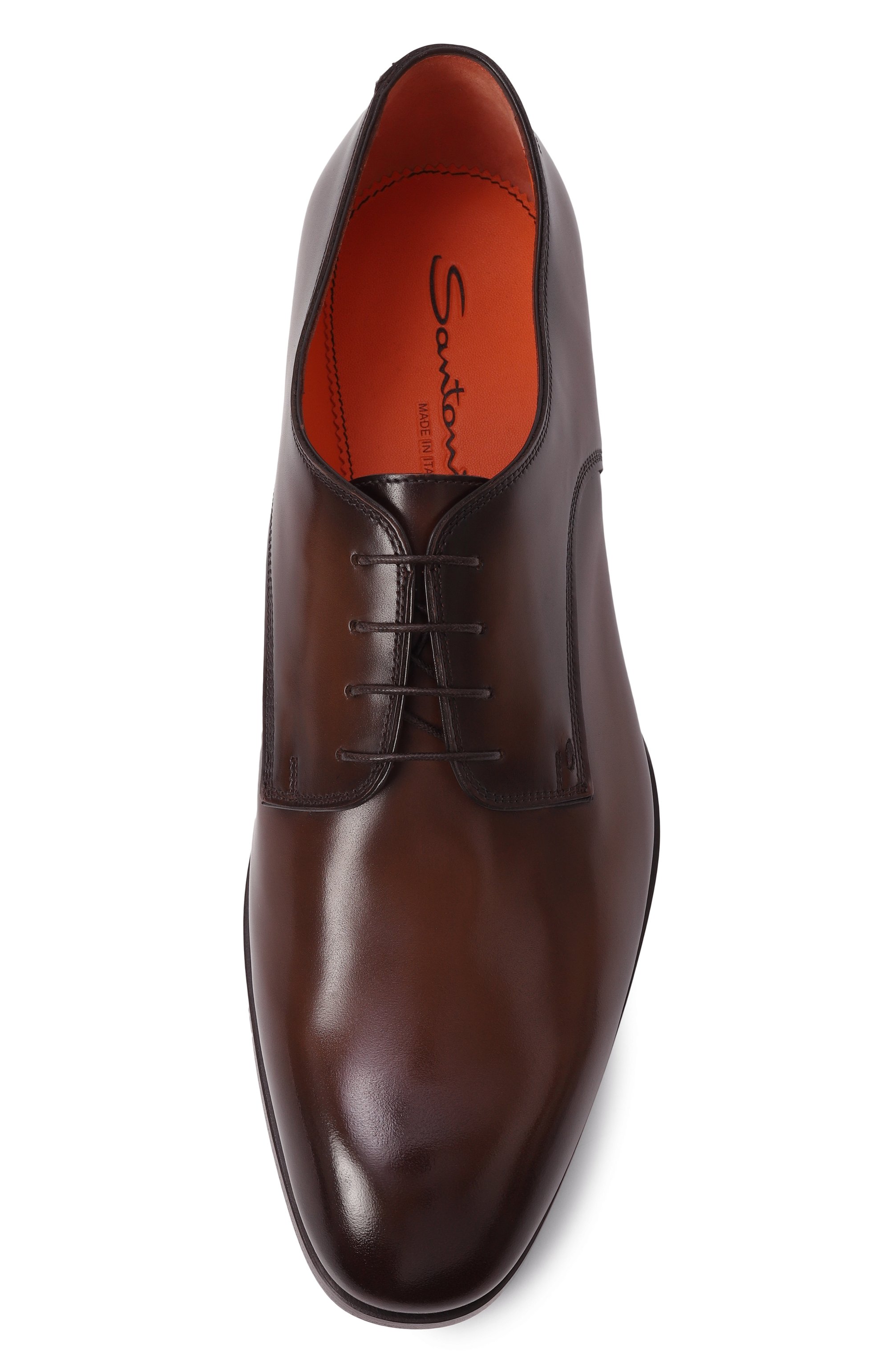 Кожаные дерби adrian SANTONI, арт. MCAG19026JC6BNTG, фото 6