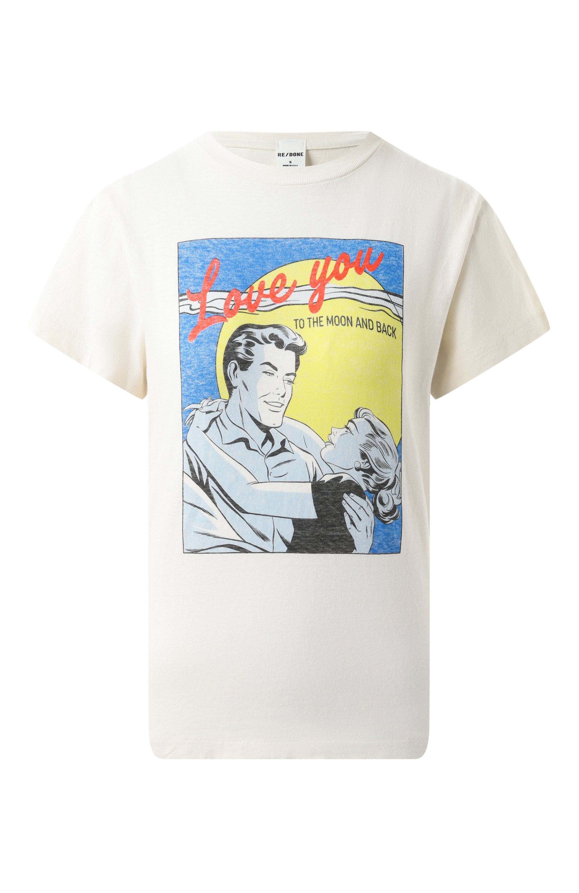 Хлопковая футболка RE/DONE, арт. 024-02WCGT306, фото 1