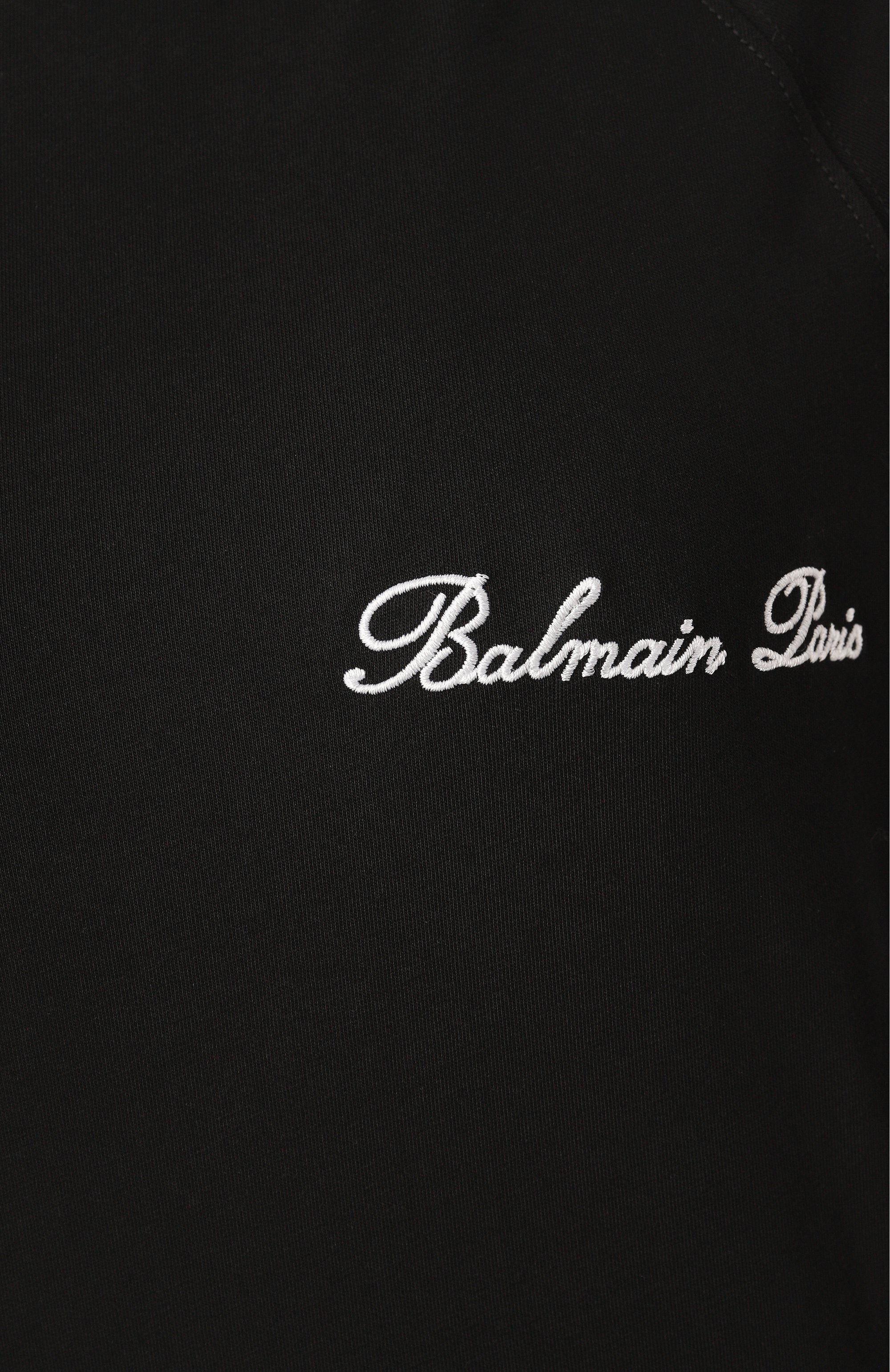 Хлопковая футболка BALMAIN, арт. CF1EG085/BC68, фото 6