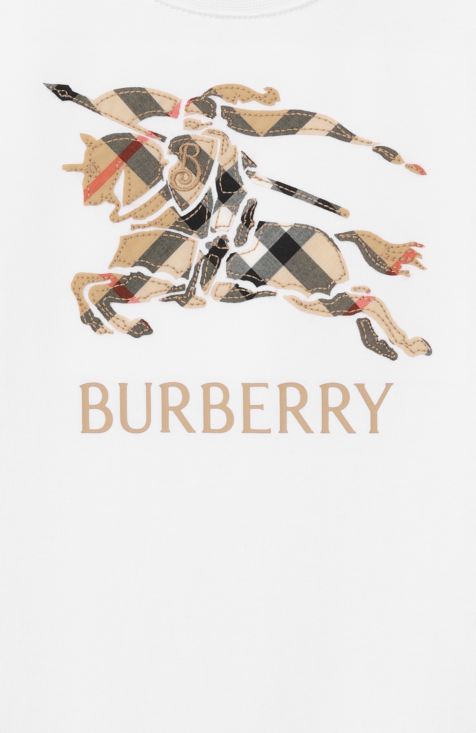 Хлопковый комбинезон BURBERRY, арт. 8117494, фото 3