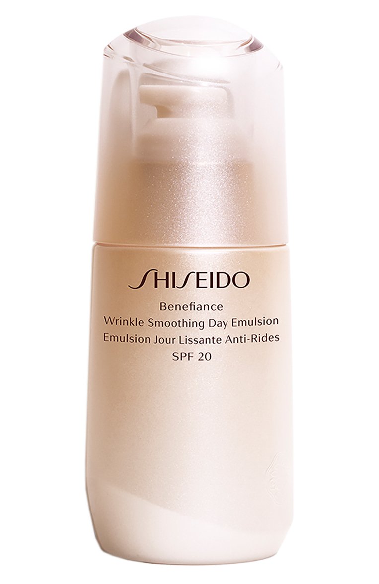 Дневная эму�льсия для лица разглаживающая морщины (75ml) SHISEIDO бесцветного цвета, арт. 14952SH | Фото 1 (Статус проверки: Проверена категория; Косметика кросс-кт: Антивозрастной уход; Тип продукта: Эмульсии; Назначение: Для лица; Нос: Не проставлено; Региональные ограничения белый список (Axapta Mercury): Не проставлено)