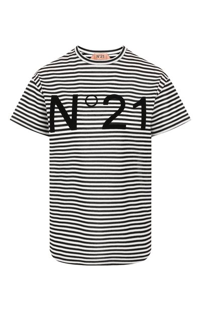Хлопковая футболка N21, арт. 19E N2S0/F012/4196, фото 1