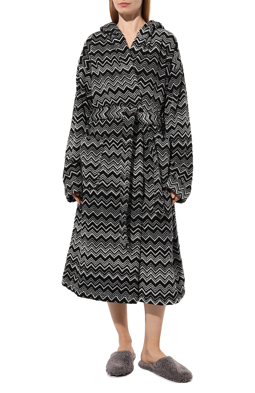 Хлопковый халат MISSONIHOME, арт. 1K3AC99706/601, фото 2