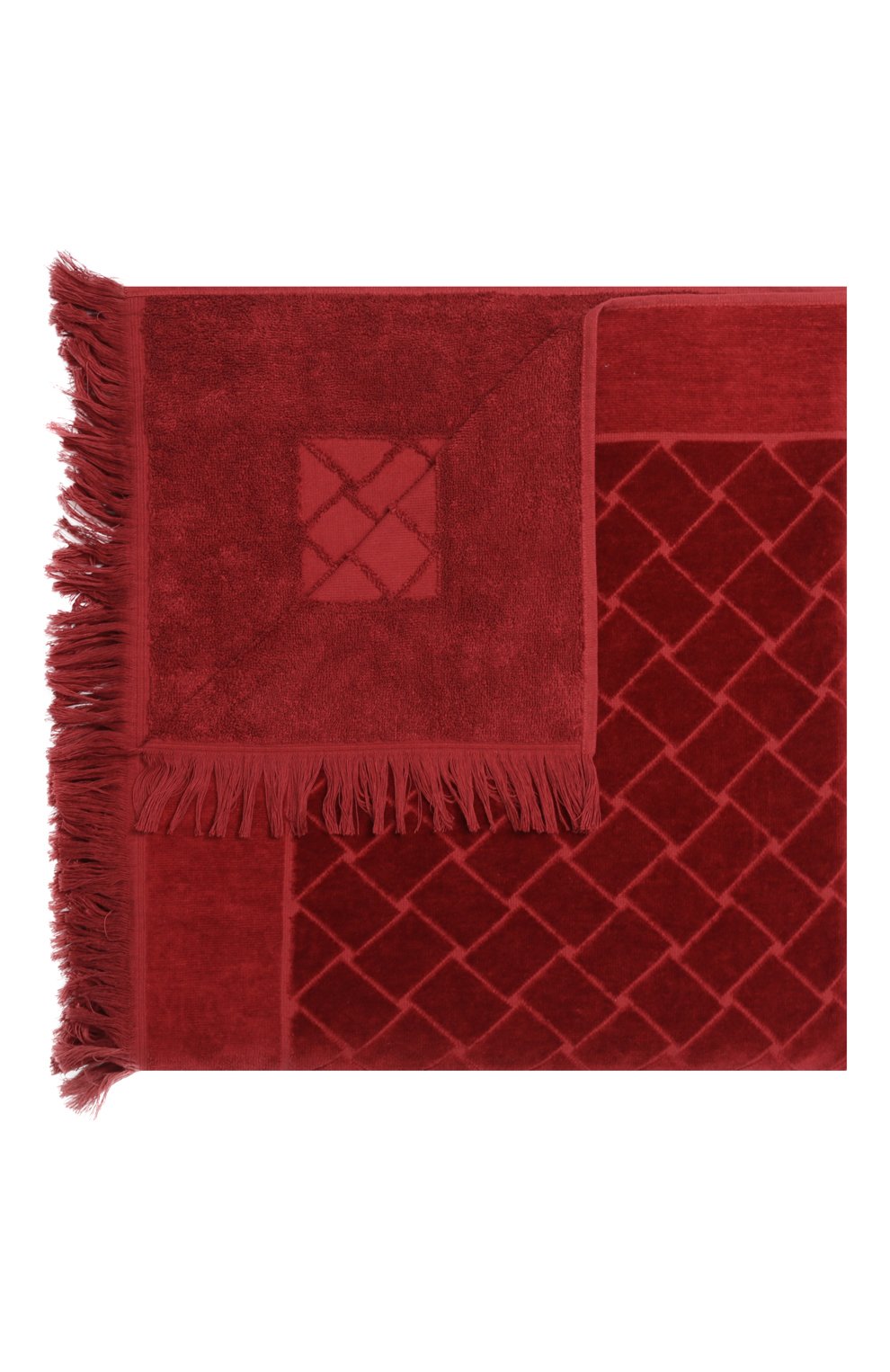 Хлопковое пляжное полотенце BOTTEGA VENETA, арт. 520195/4V106, фото 1