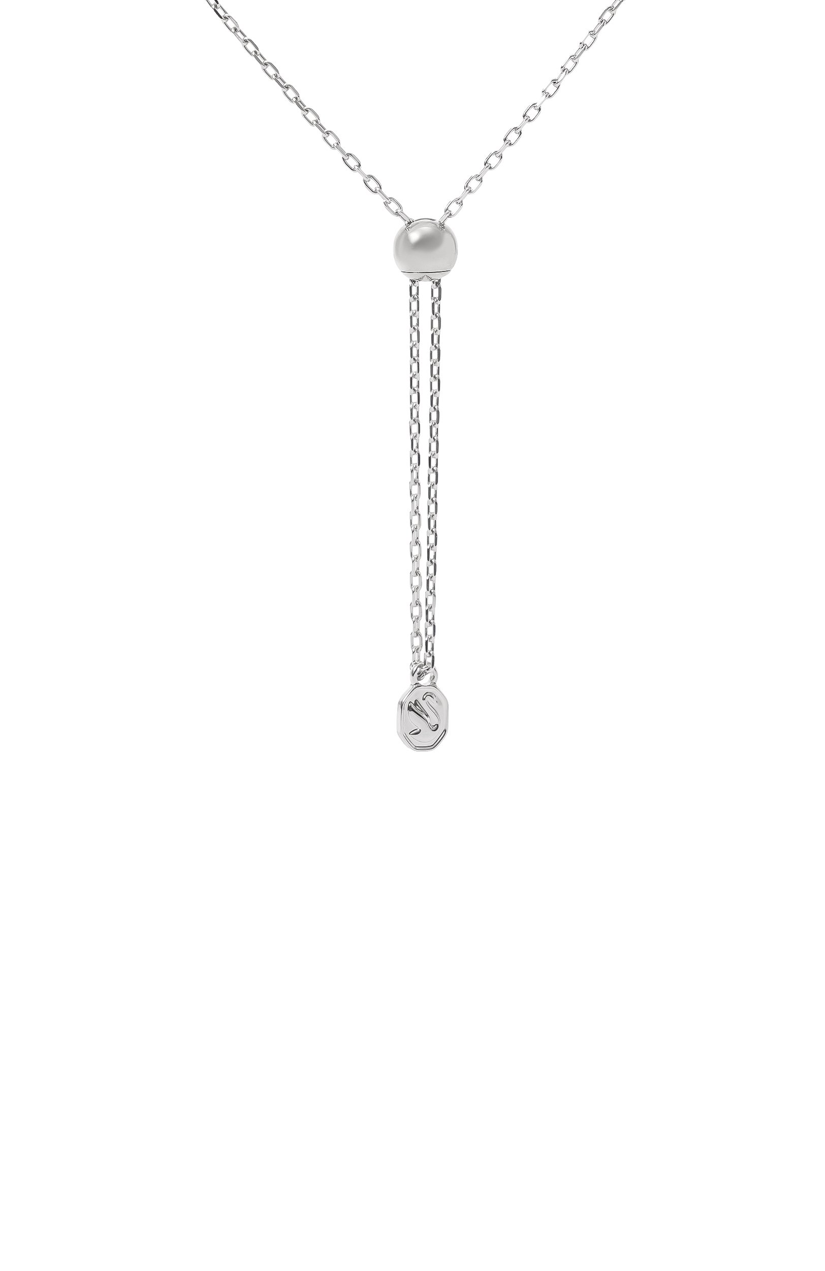 Колье matrix SWAROVSKI серебряного цвета по цене 33900 руб., арт. 5754020, фото 4 Колье matrix SWAROVSKI, арт. 5754020, фото 4