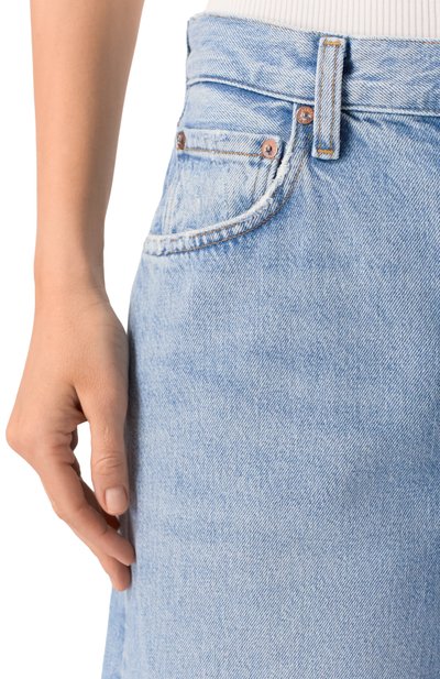 Джинсы low curve fray AGOLDE, арт. A2381206, фото 5