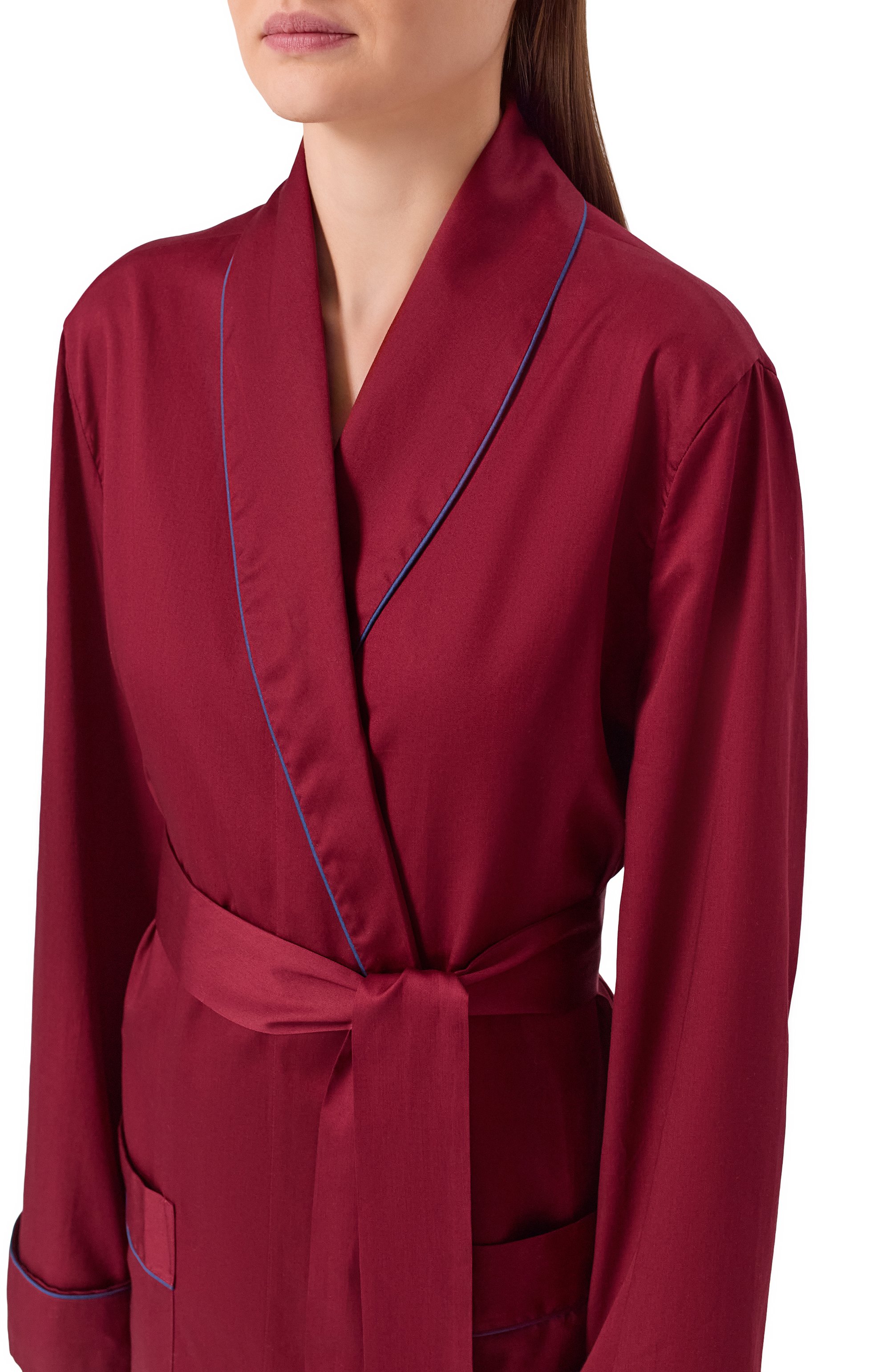 Хлопковый халат FRETTE, арт. 25N09032 00F 00960, фото 4