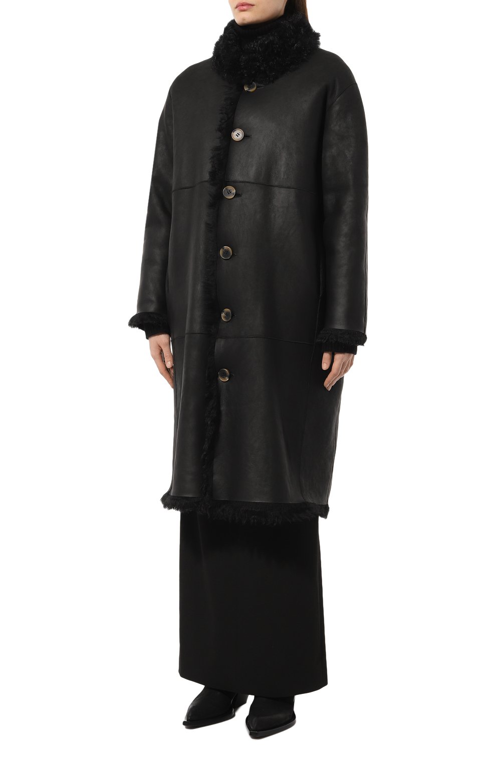 Двусторонняя дубленка из овчины CHAUD STUDIO, арт. TIGRADOCOAT22, фото 3