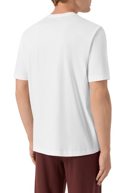 Хлопковая футболка 12 STOREEZ, арт. 132664, фото 4